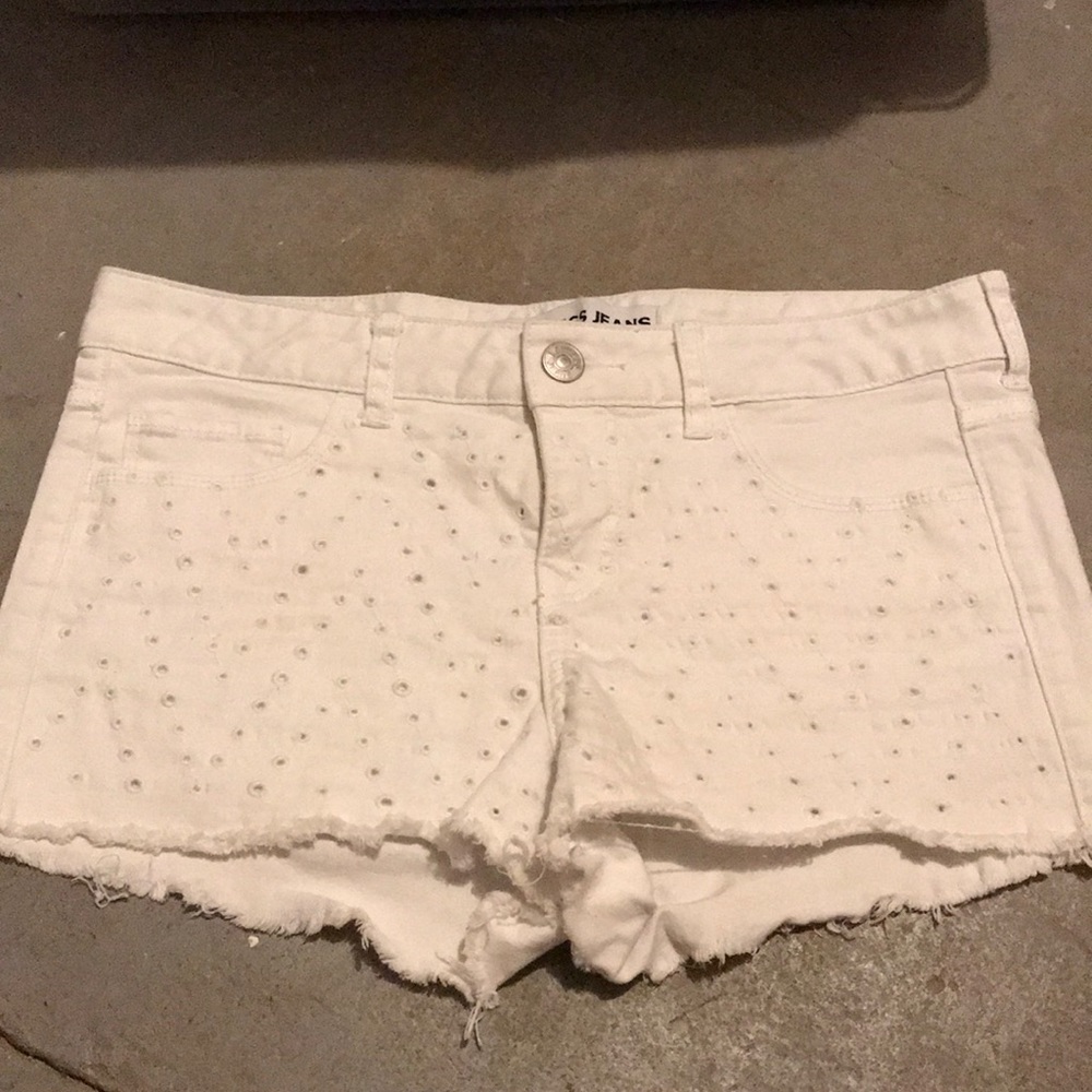 White shorts